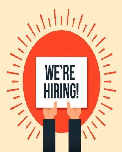 We're Hiring!